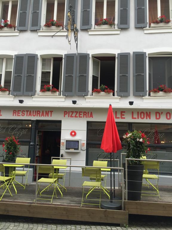 Hotel-Restaurant Le Lion D'Or 波朗特吕 外观 照片
